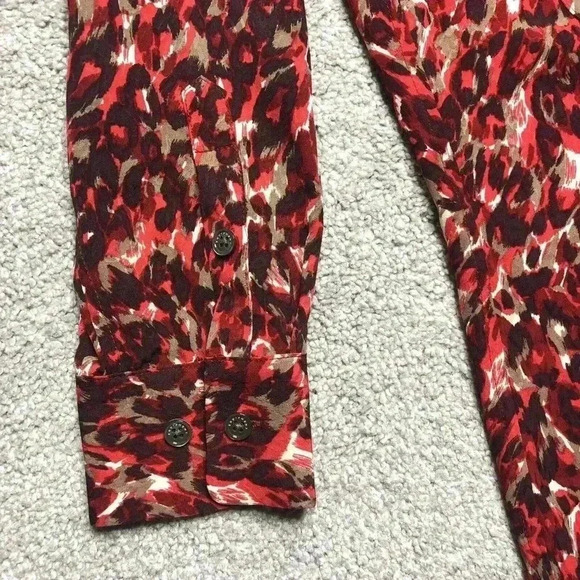 Equipment Button Down Shirt Long Sleeves Collared - Picture 8 of 11